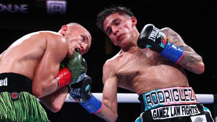 Jesse Rodriguez vs Sunny Edwards results: Bam outpunches Edwards for stoppage win, unifies at flyweight