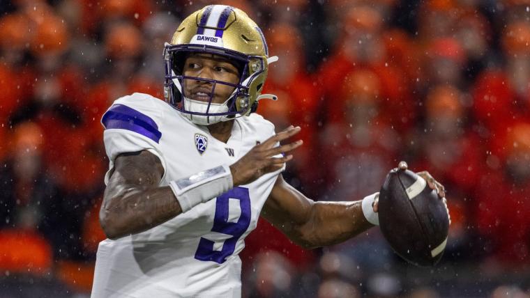 Michael Penix Jr. draft stock, projections: Where experts have Washington QB going in 2024 NFL mock drafts