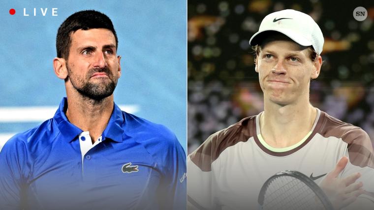 Novak Djokovic Vs Jannik Sinner Live Score Highlights And Updates From Australian Open 2024