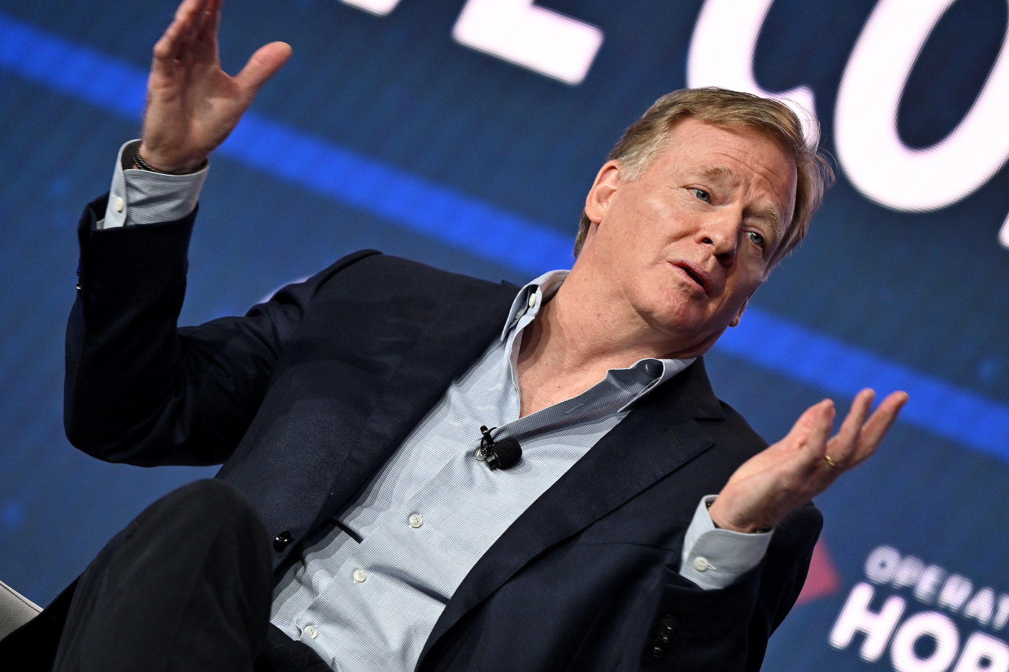Roger Goodell Is Tired Of Those Inconvenient Questions