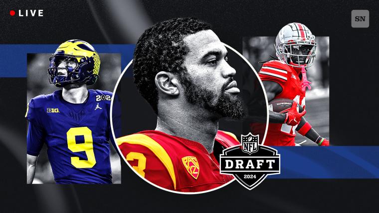 NFL Draft picks tracker 2024: Live results, updates, list of selections from Rounds 1-7
